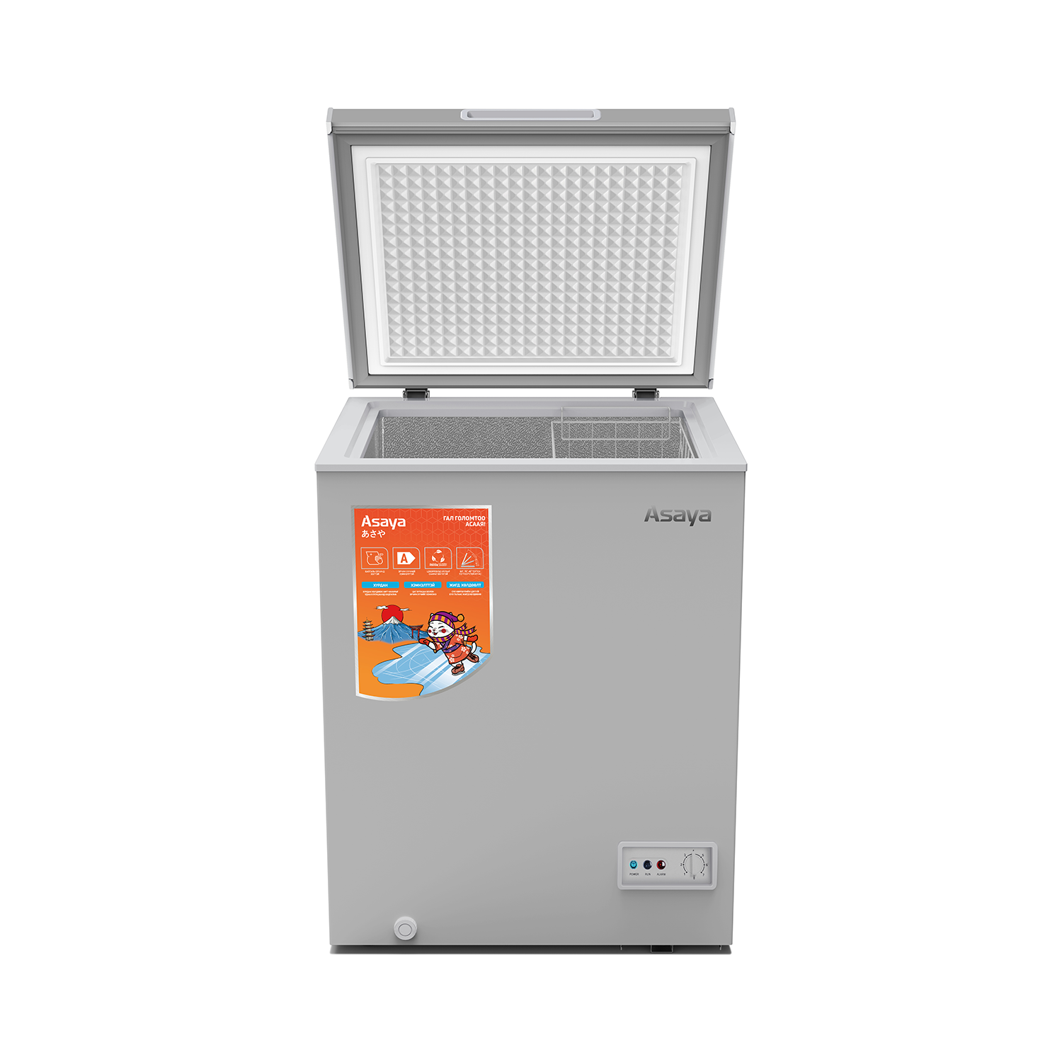 AFZXGD140GG CHEST FREEZER ASAYA