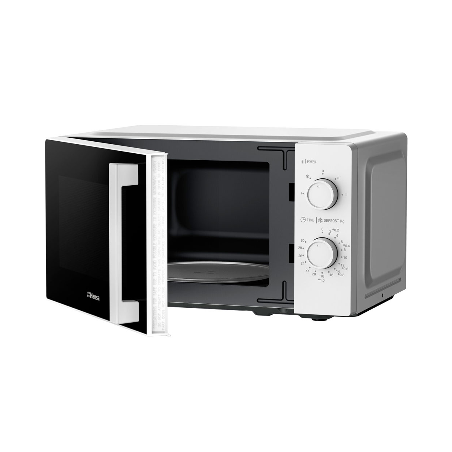 Hansa 19л багтаамжтай богино долгионы зуух AMMF19M1WH