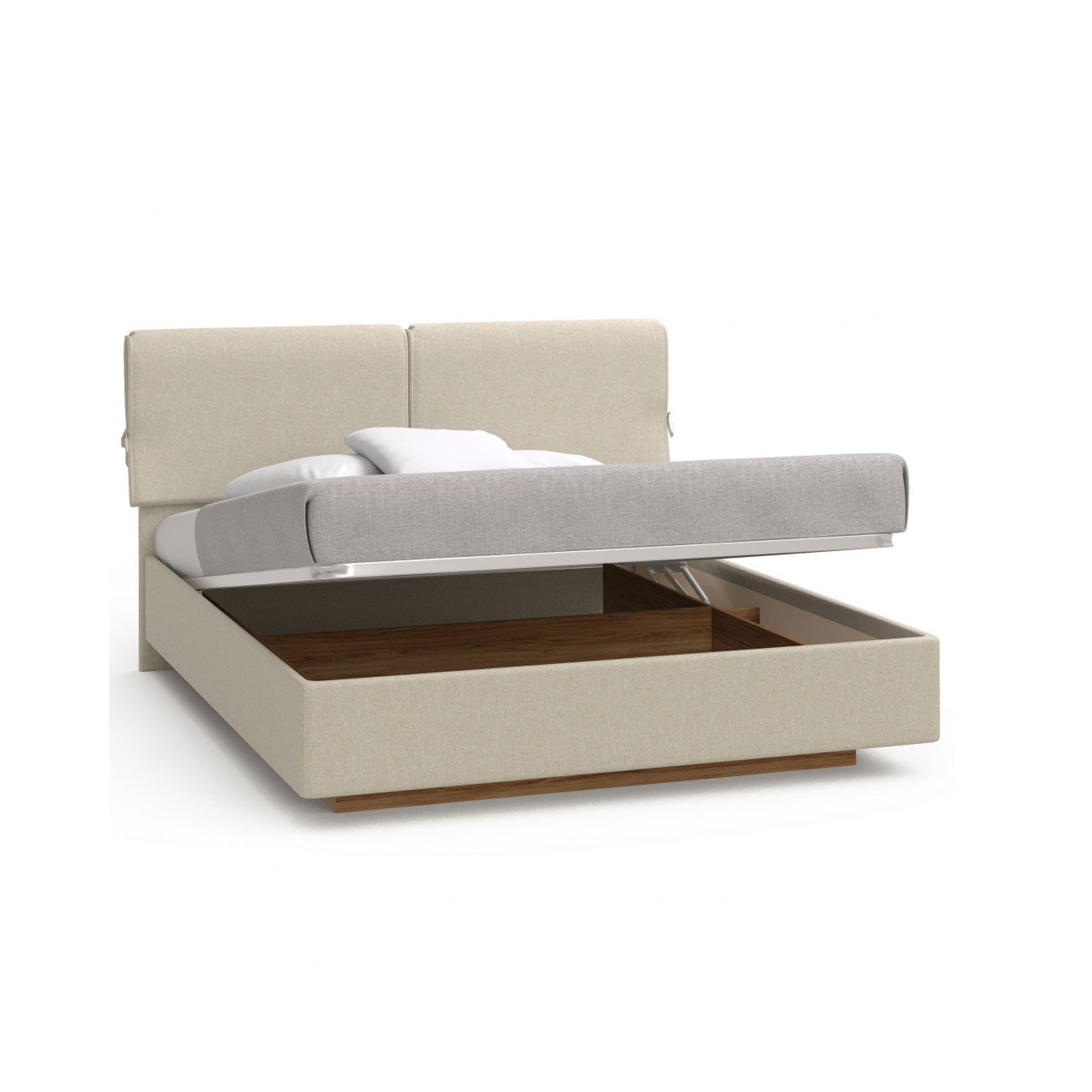 Shatura 1.6*2.0м хэмжээтэй сөхөгддөг ор Duo Bed Hydraulic AS6-01.EJ Beige