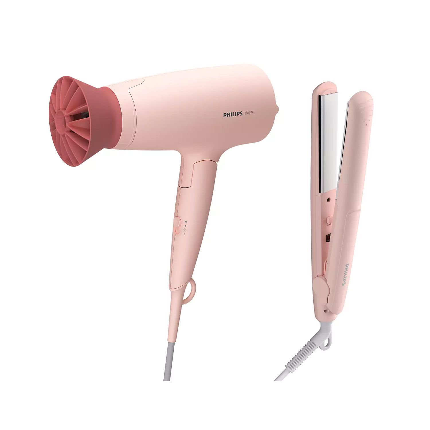 Philips Үсний сэнс+индүү 1600ватт хүчин чадалтай ThermoProtect BHP398/00