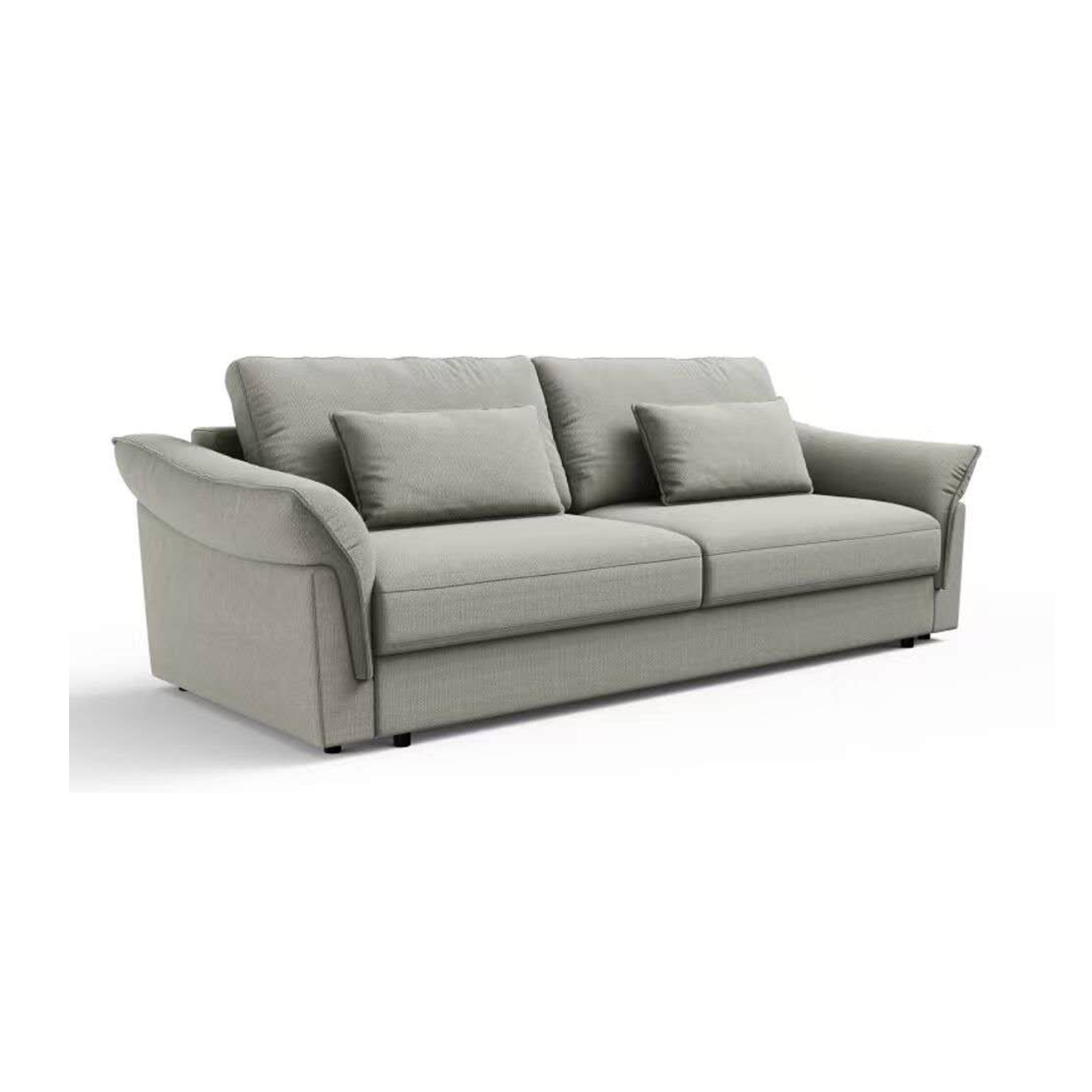 3 суудалтай Ор болдог буйдан Light Grey