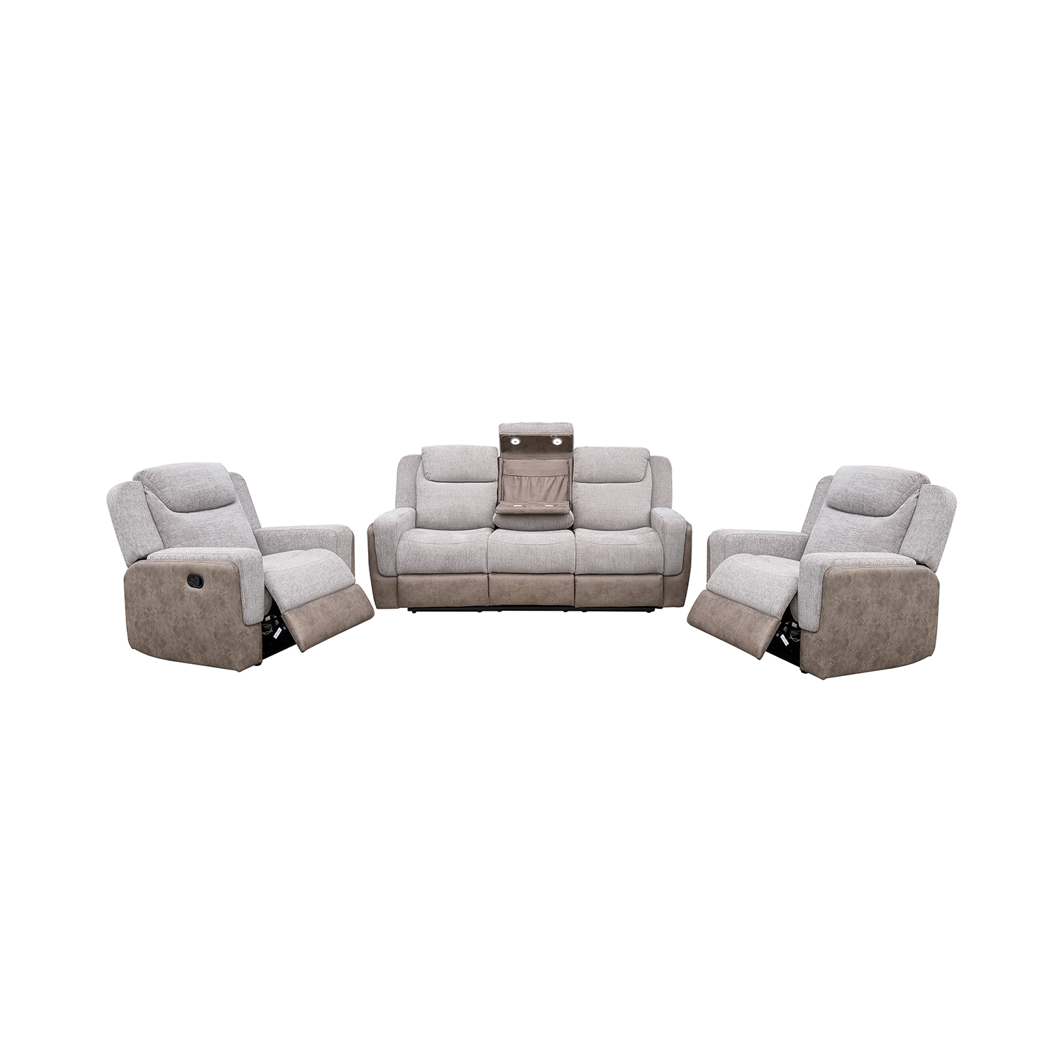 3 суудалтай Хөл амраагчтай даавуун буйдан S22259A-7 Home Best