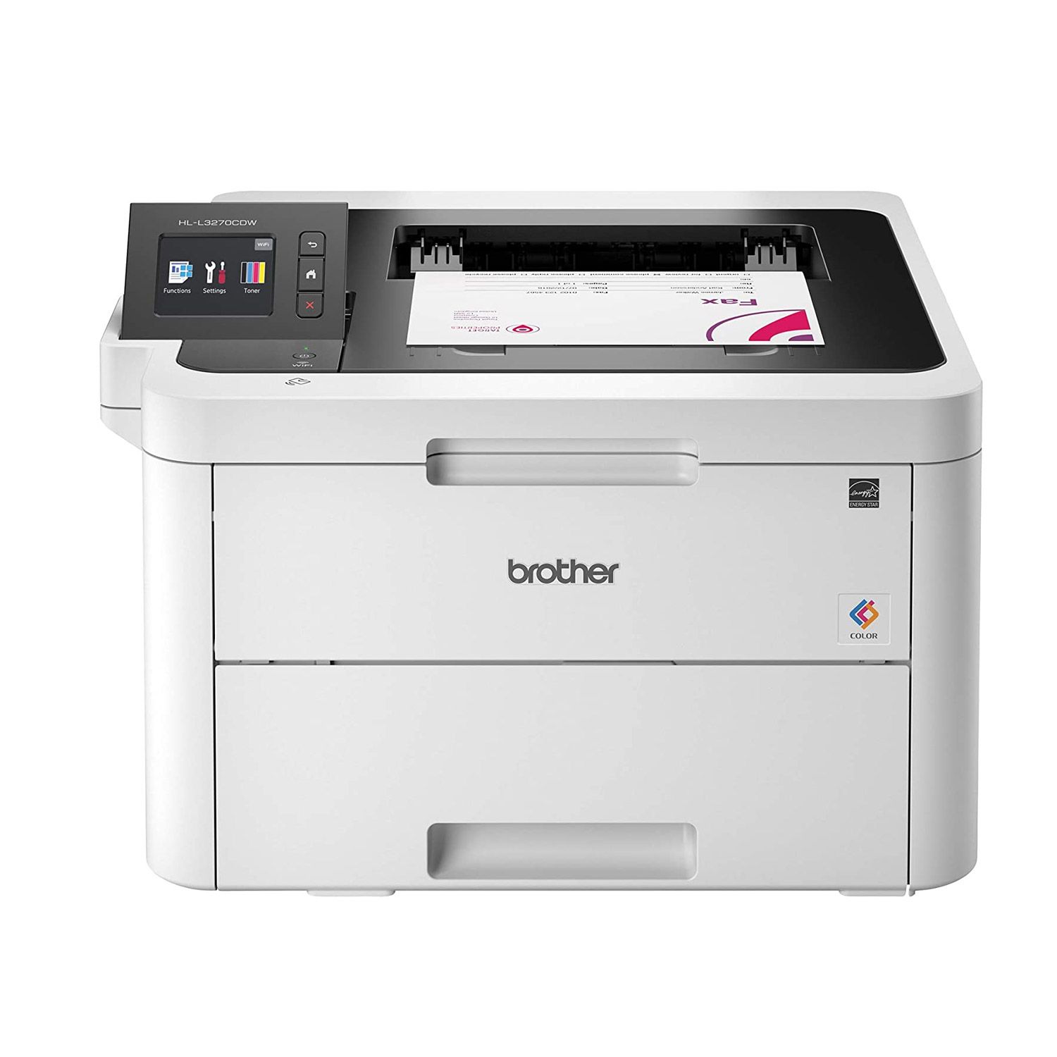 Brother HL-L3270CDW Compact Wireless Digital Color Printer with NFC, Mobile Device and Duplex Printing - Ideal for Home and Small Office Use