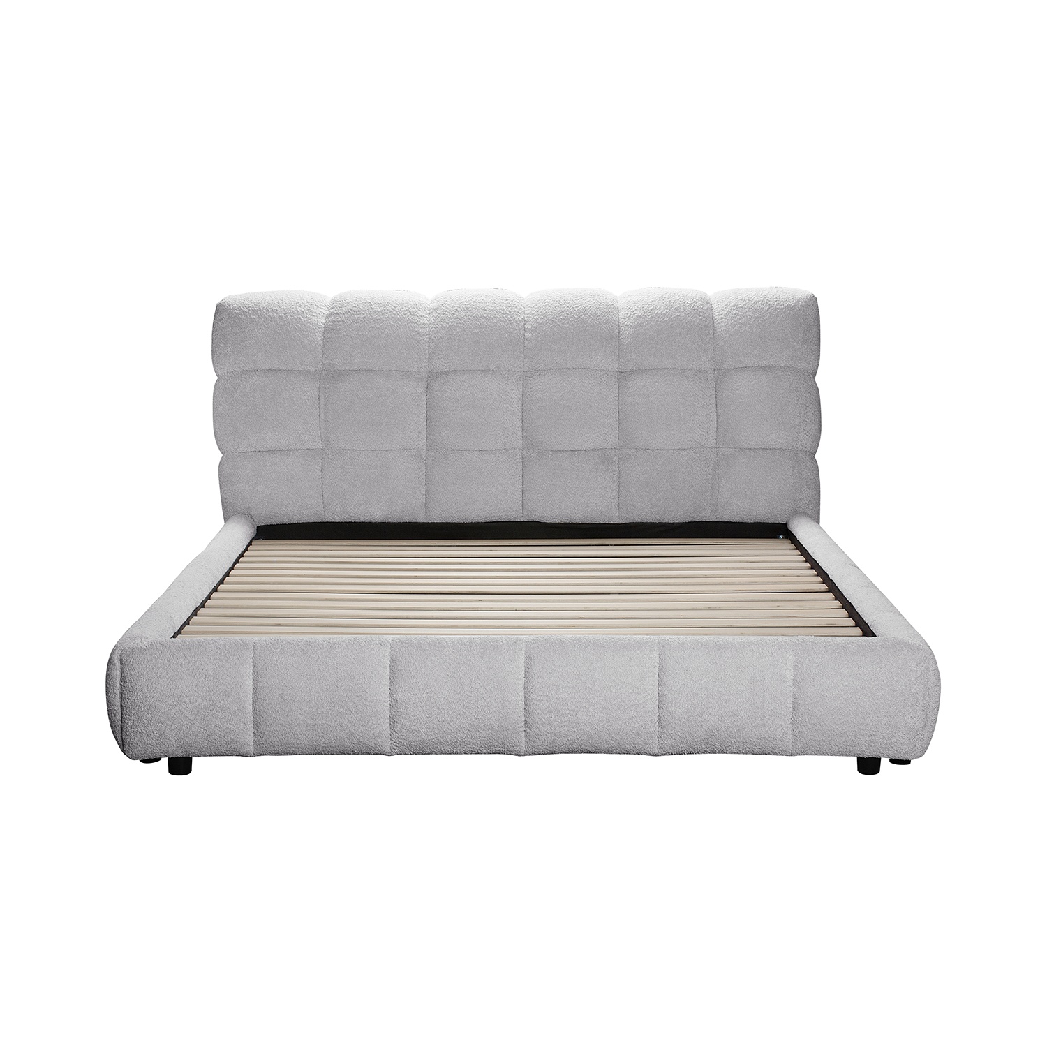 1.8*2.0м хэмжээтэй зөөлөн ор Oslo Grey MB-B088 /Матрассгүй/