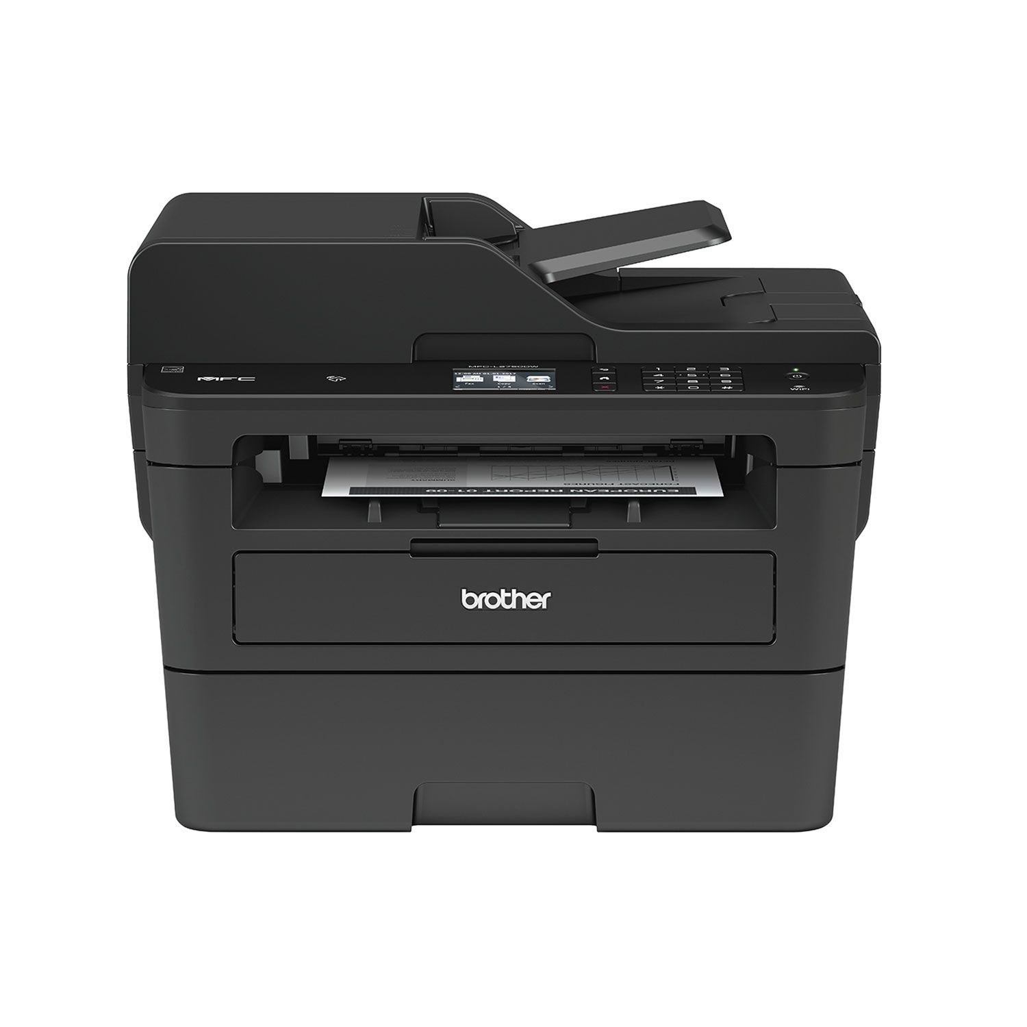 Brother MFC-L2750DW 4-in-1 Mono Laser Multi-Function Centre with Automatic 2-sided Printing, NFC Reader and Wireless Networking