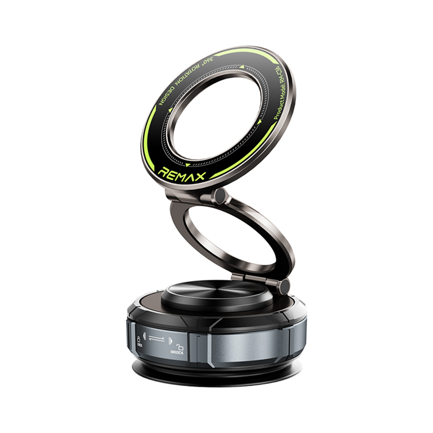 RM-C36 CAR HOLDER MAGNETIC ROTATABLE TARNISH REMAX