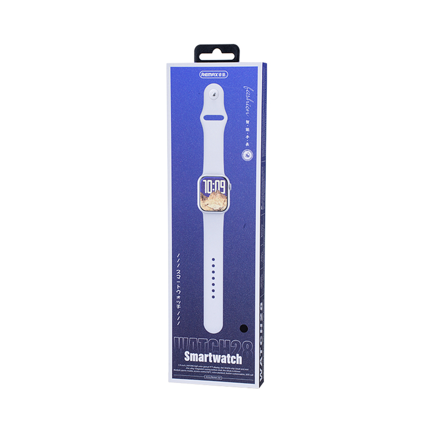 WATCH28 42mm Integrated Zinc Alloy Smartwatch mini BLACK REMAX