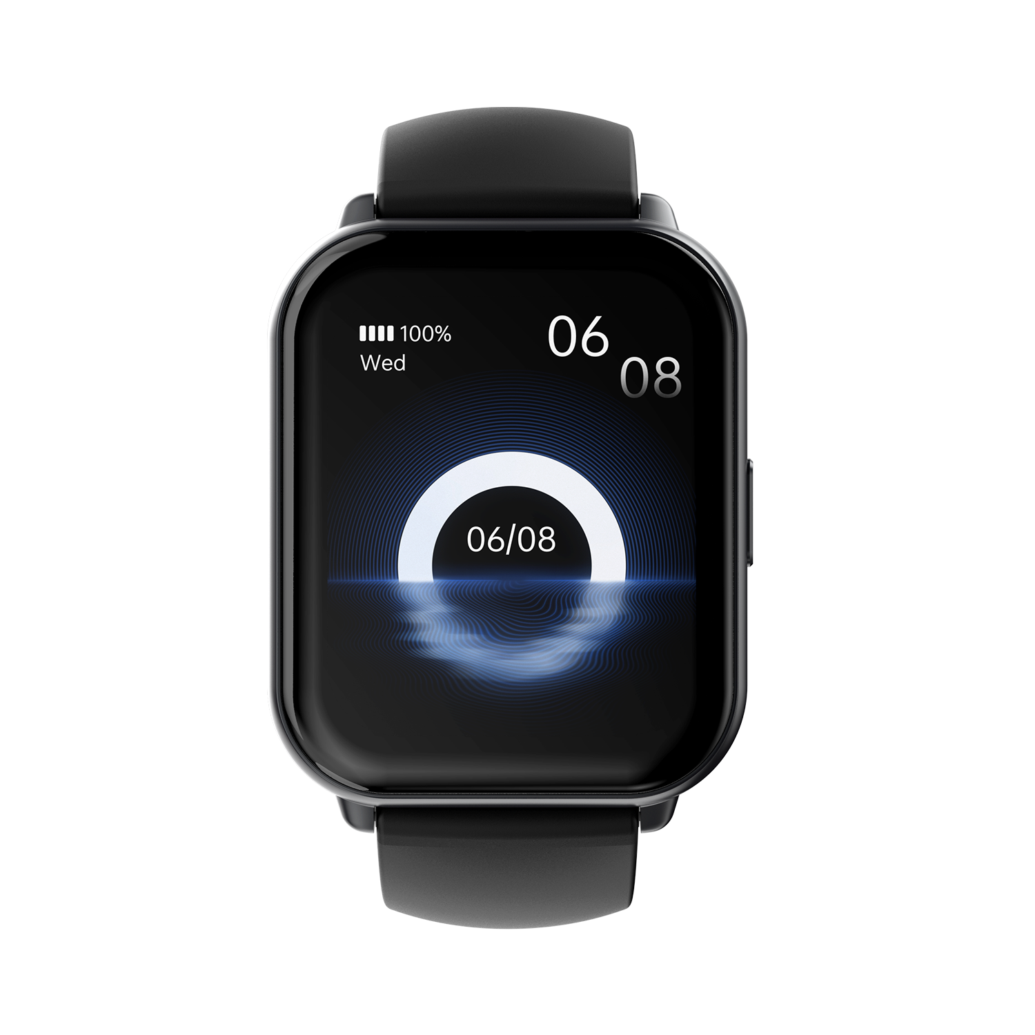 FutureFit Zone2 Square Screen Smartwatch Black Hifuture