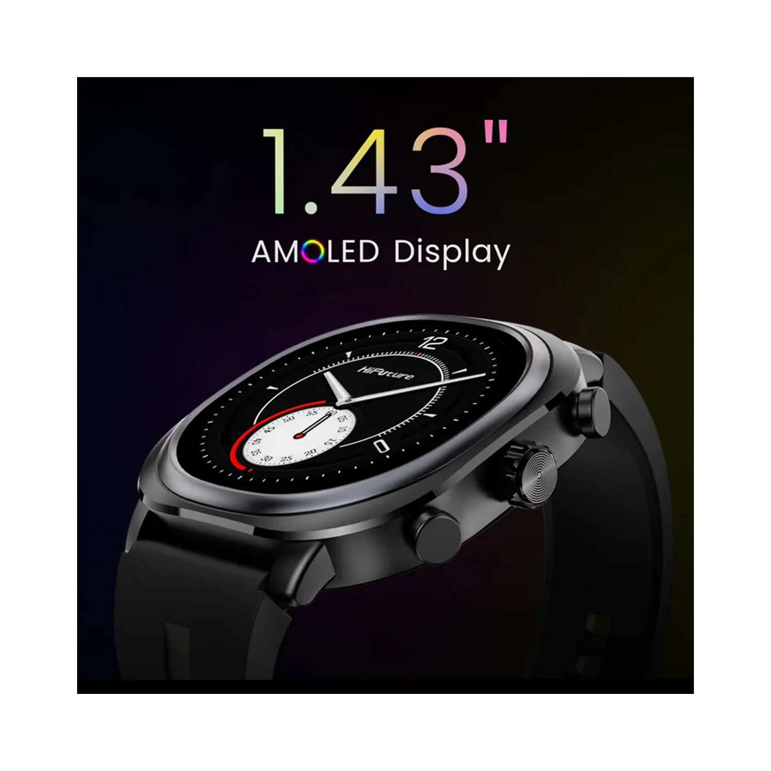 AIX LITE Smart Watch Black Hifuture