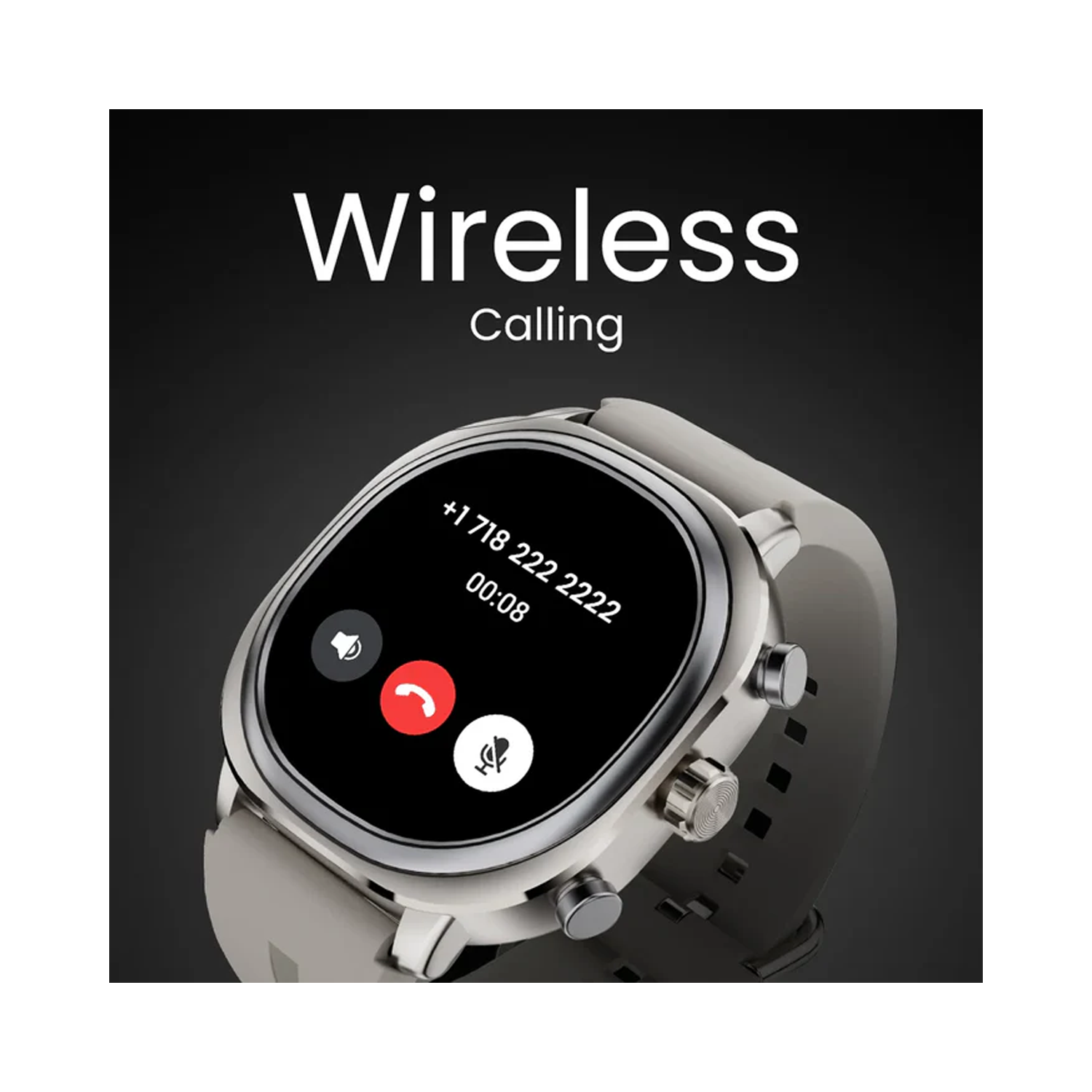 AIX LITE Smart Watch Silver Hifuture