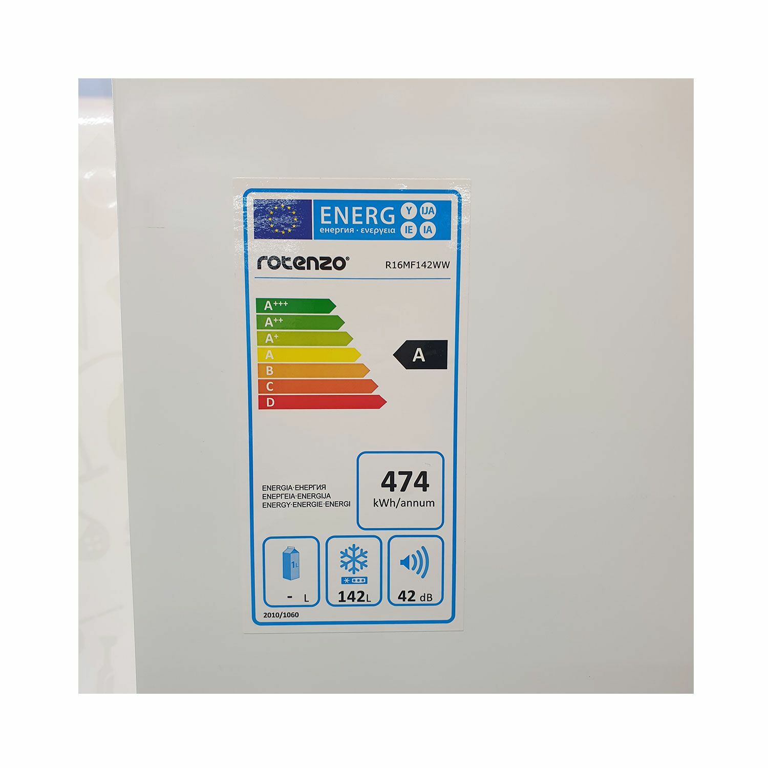 R16MF142WW Chest Freezer Rotenzo 2