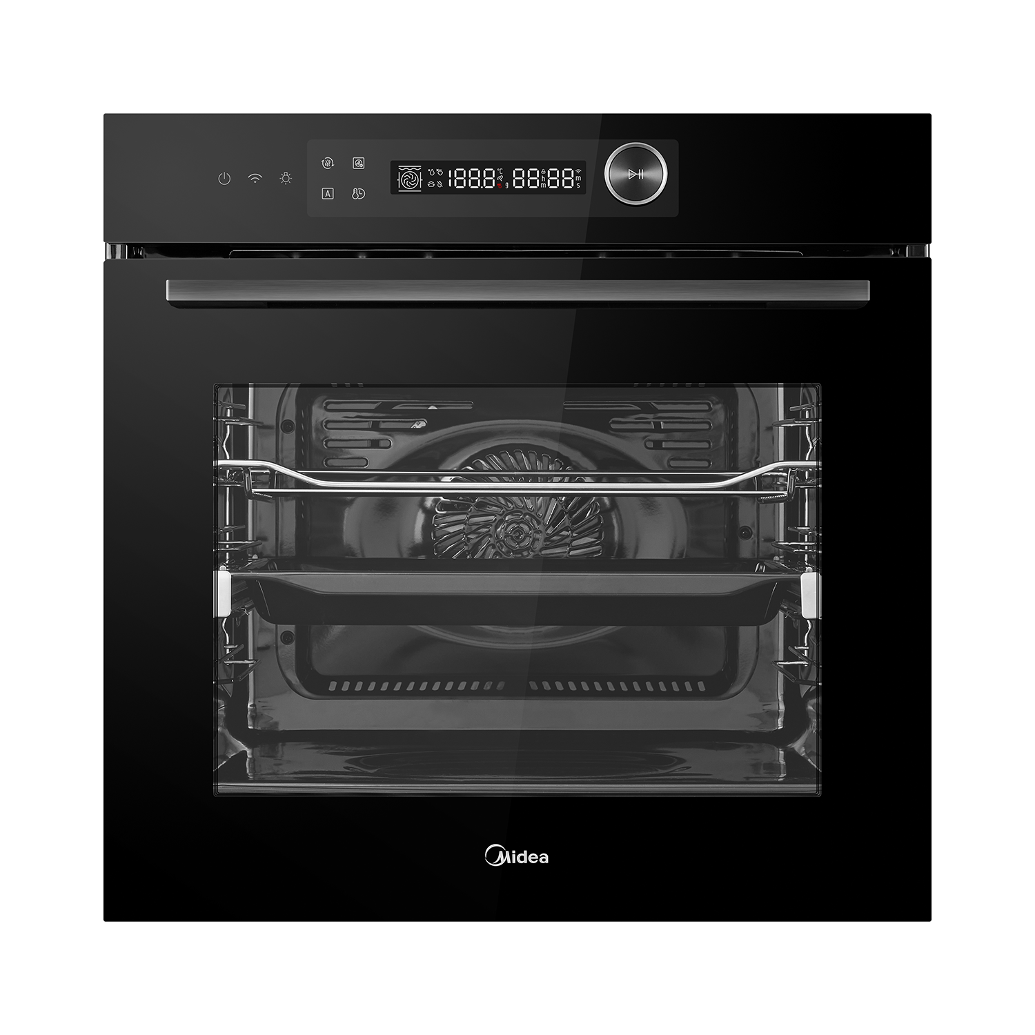 Midea MO82107PBG-I 72л багтаамж, 13 төрлийн функцтэй тавилгад суурилуулдаг шарах шүүгээ