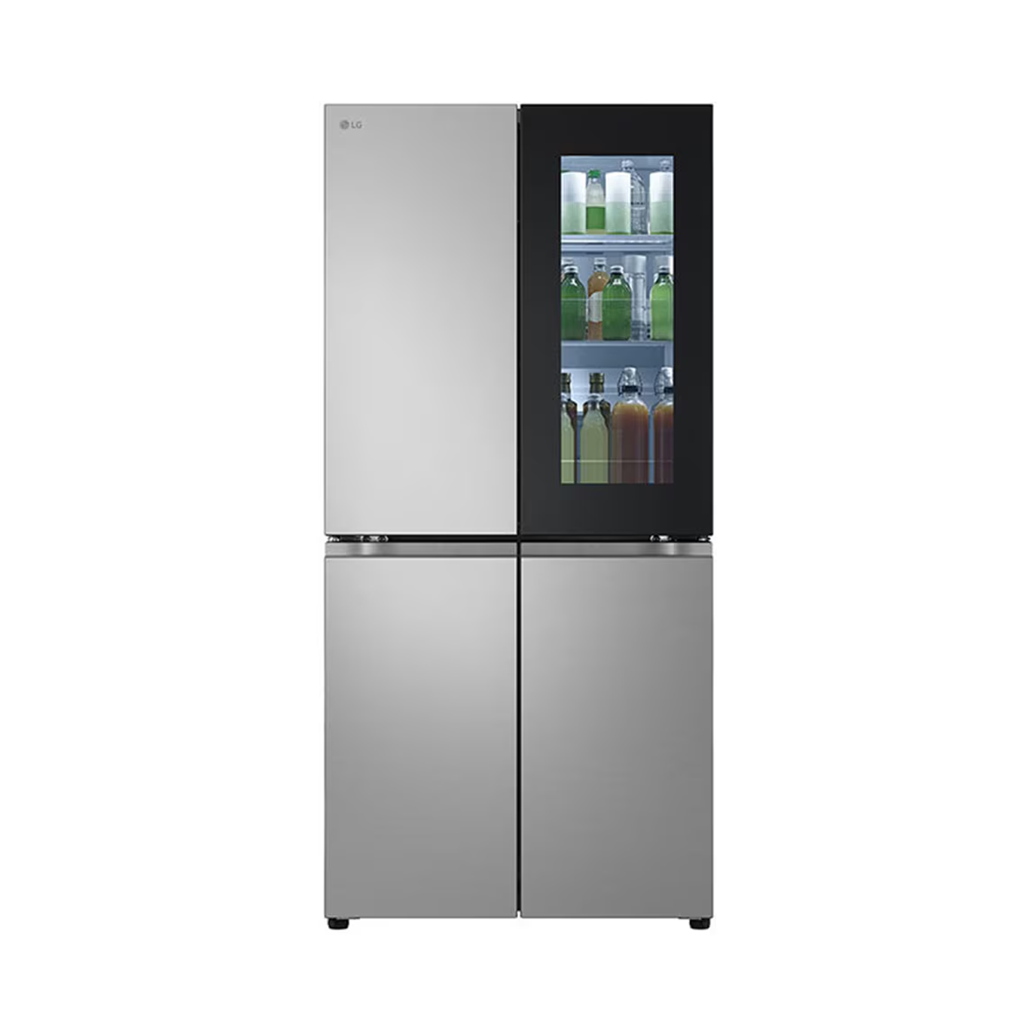LG 458л багтаамжтай 4 хаалгатай Minibar - тай ThinQ™, FRESHBalancer™ FRENCH DOOR хөргөгч GC-V22FFMMB