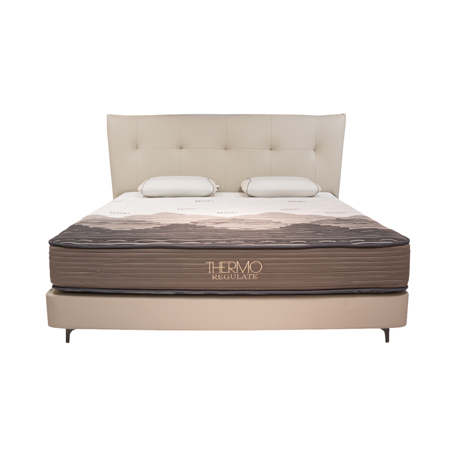 Basic Soft Bed 1.2 × 2.0 m, Beige (808)