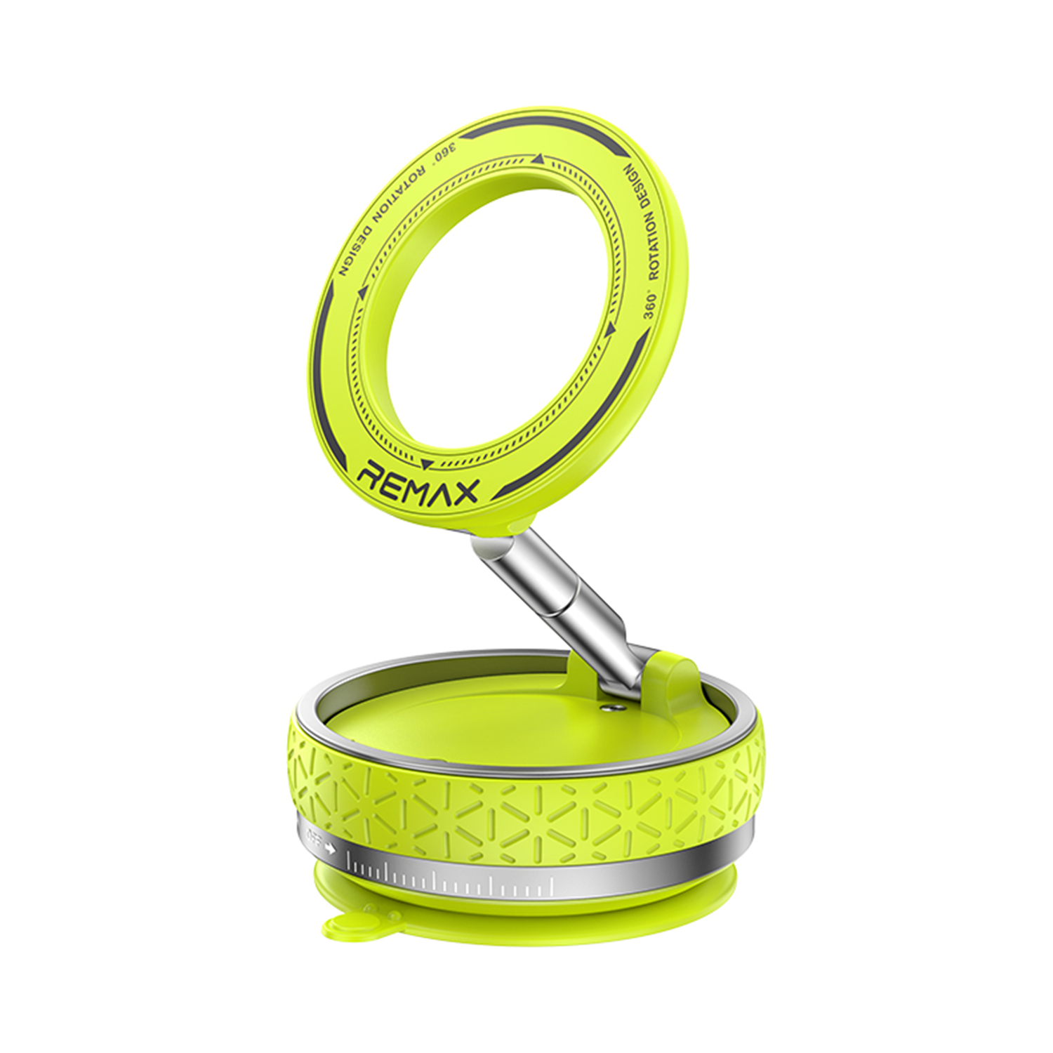 RM-C51 ROTATABLE MAGNETIC HOLDER GREEN REMAX