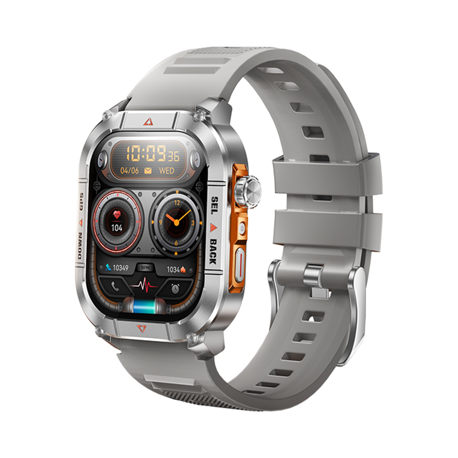 WATCH 30 43mm AMOLED GPS Outdoor SMART WATCH SILVER REMAX