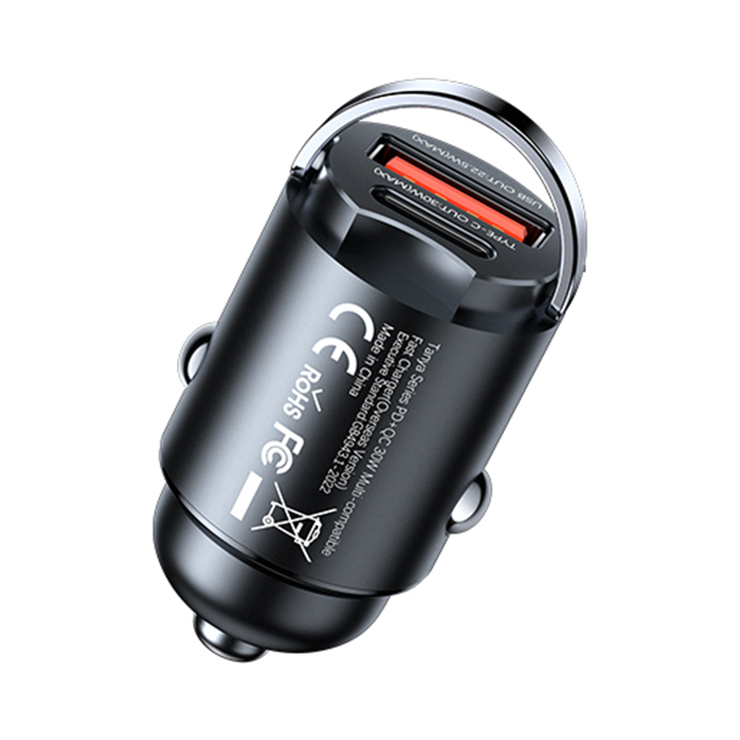 RCC359 CAR CHARGER BLACK REMAX