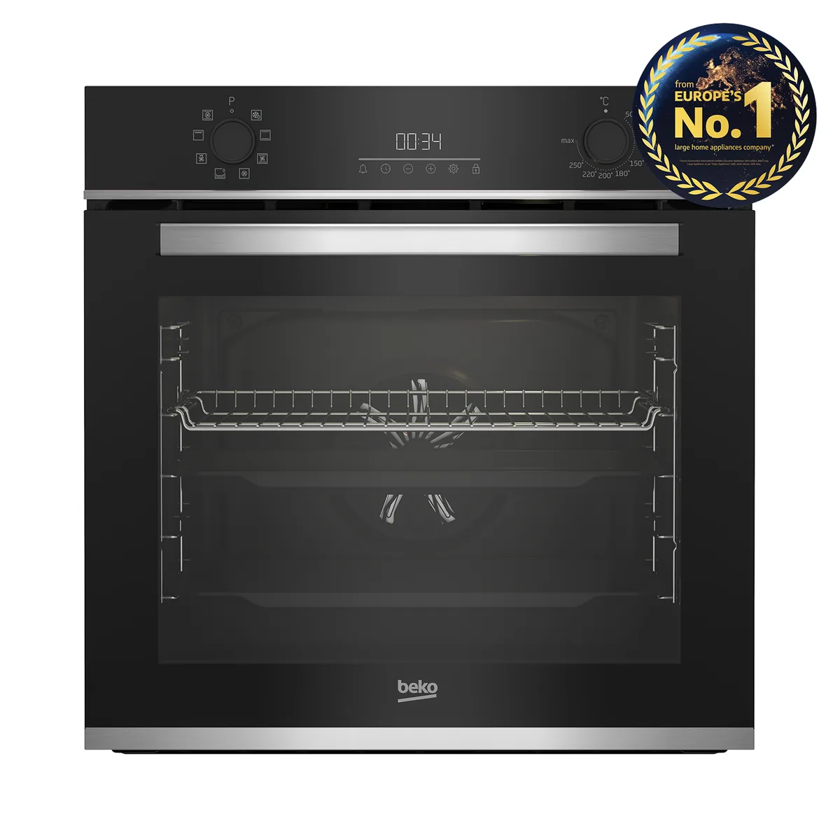 Beko 72л багтаамж, 8 төрлийн функцтэй тавилгад суурилуулдаг шарах шүүгээ BBIM13300X
