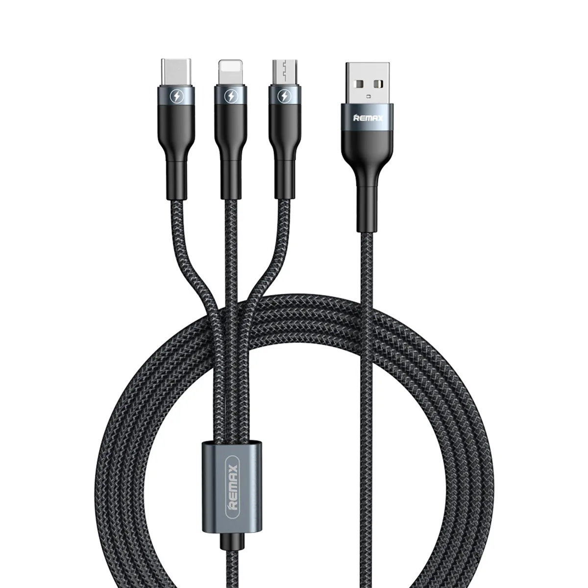 RC-070TH CABLE 3IN1 BLACK REMAX