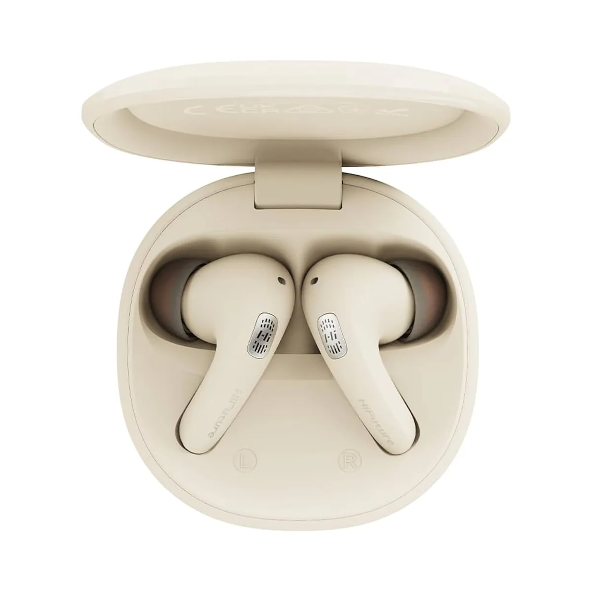 HiFuture FlyBuds 4 AI Утасгүй чихэвч - Beige